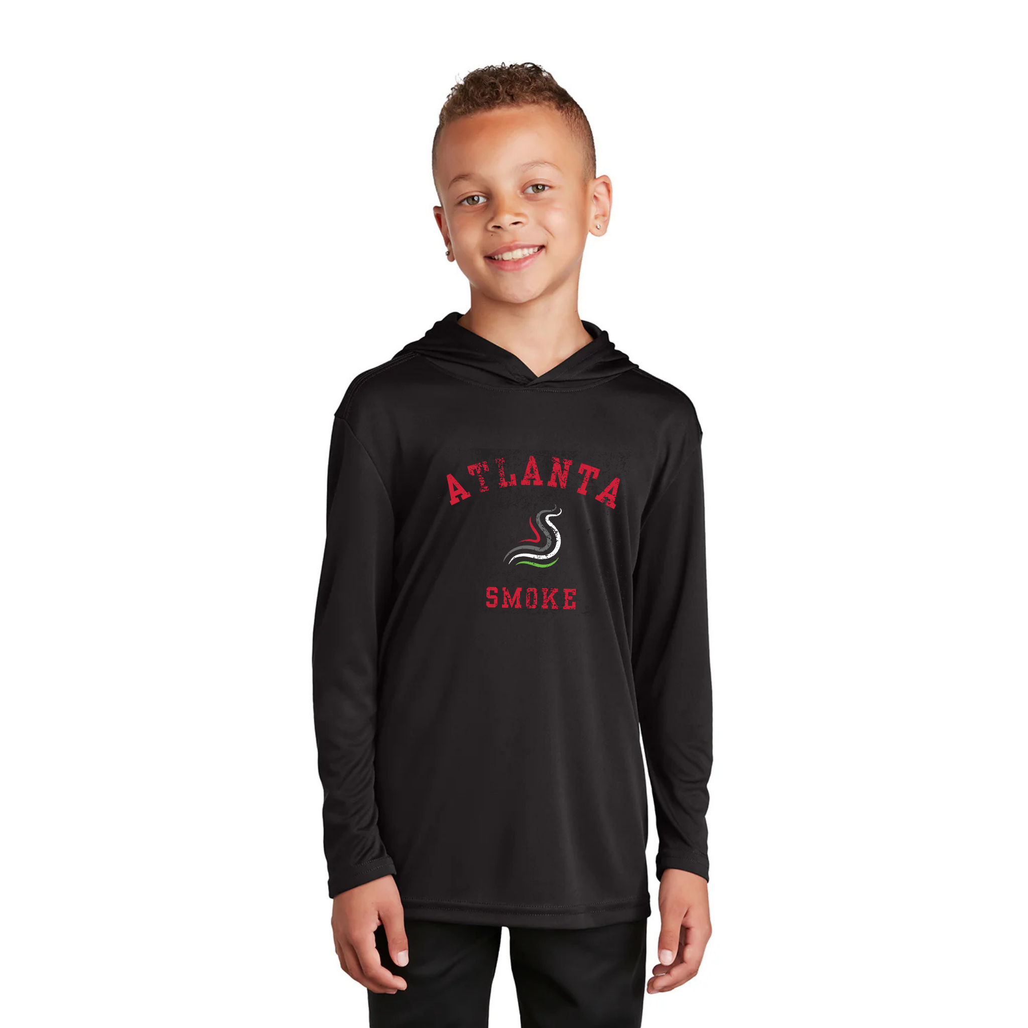 Youth "The Hot Corner" Distressed UPF50+ Hoodie