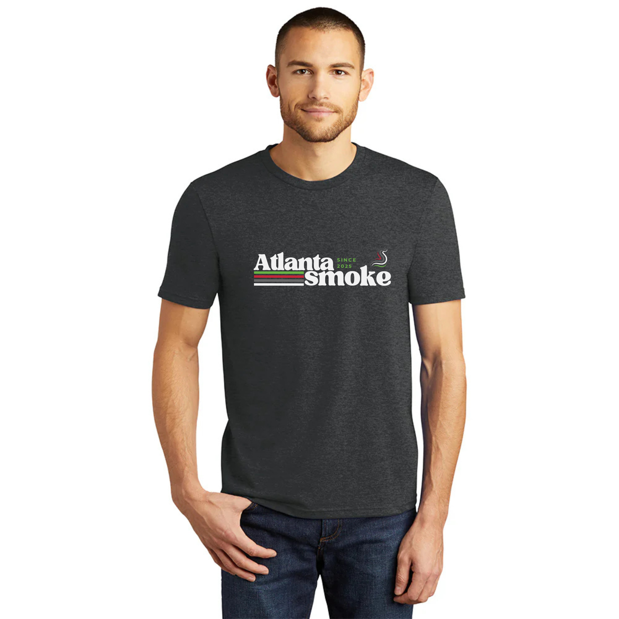 Smoke: Retro Tri-Blend Tee