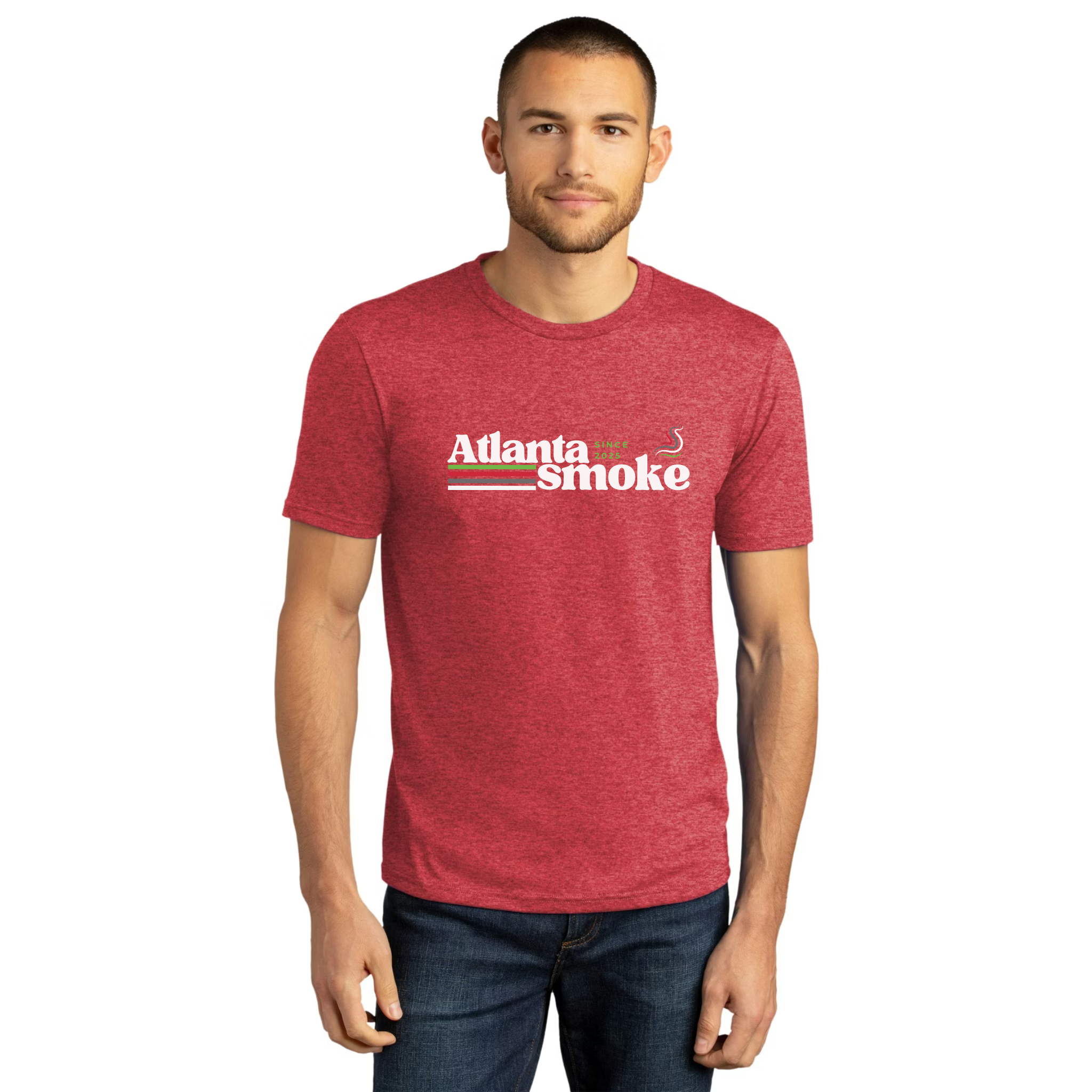 Smoke: Retro Tri-Blend Tee