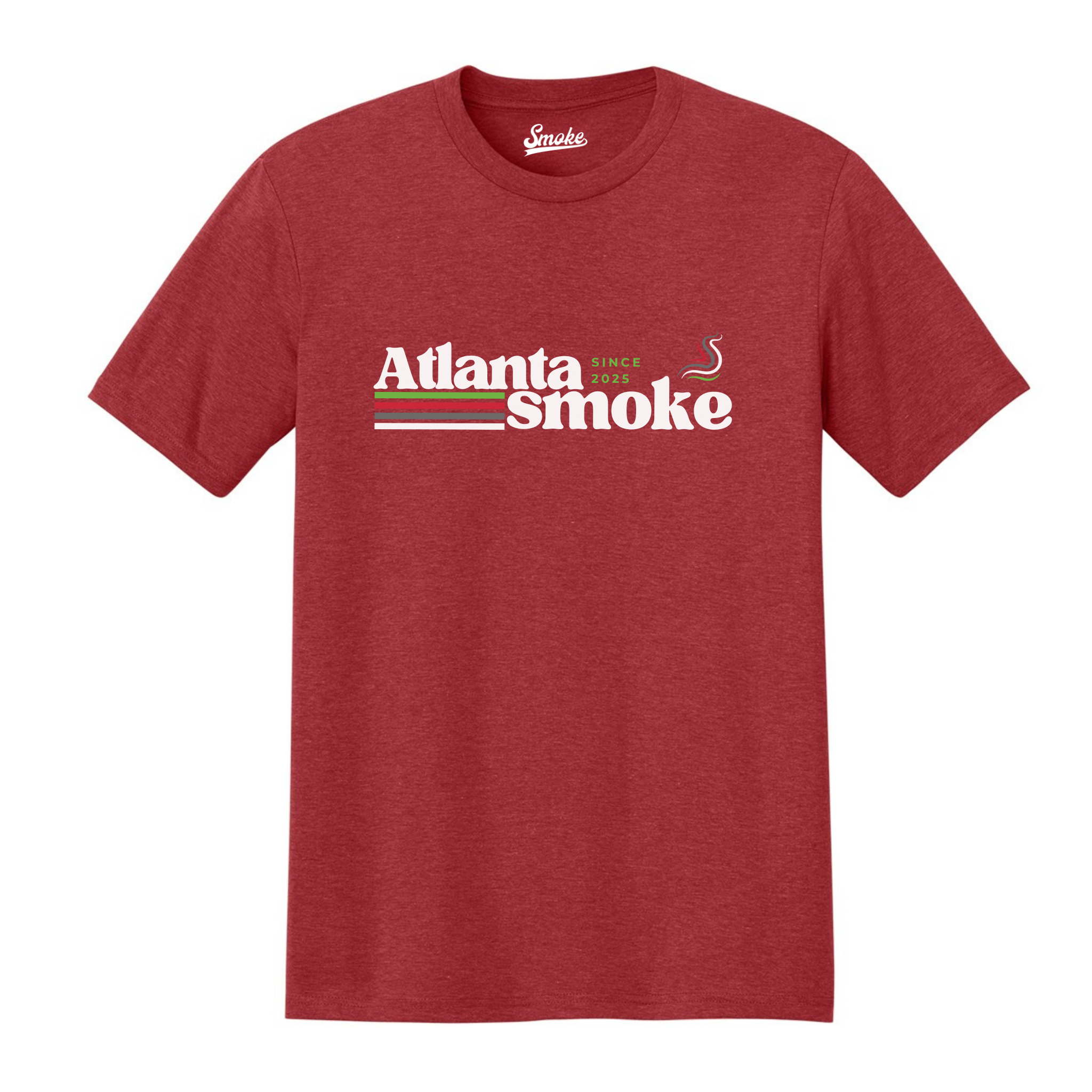 Smoke: Retro Tri-Blend Tee